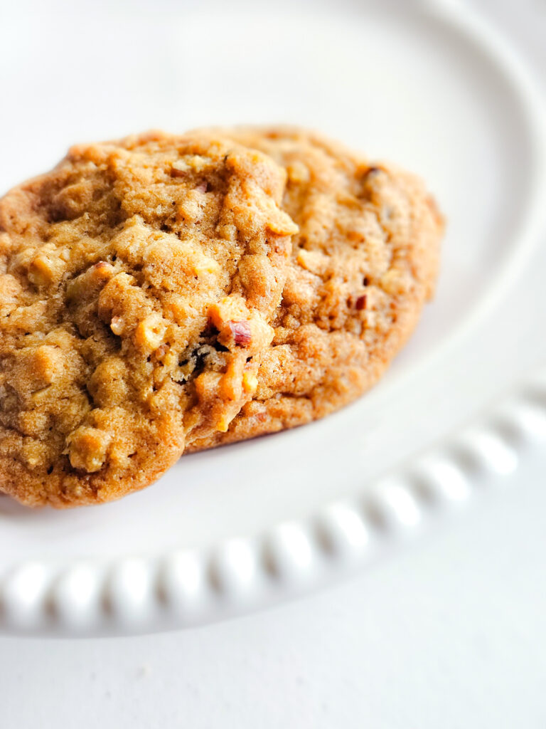 Oatmeal Raisin and Pecan Cookies